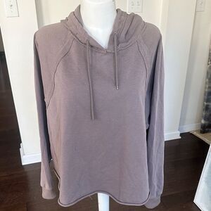 AS Revival Mauve Hooded Oversized Sweatshirt S